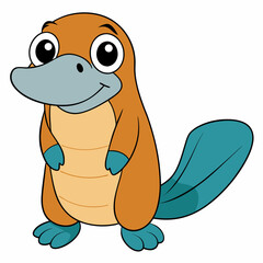 cartoon platypus cartoon