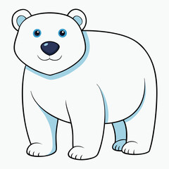 polar bear vector