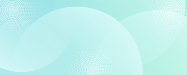 Minimalist banner background. Green and blue gradations.Circle geometric background. Simple design. Vector. EPS 10