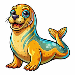 sealion cartoon