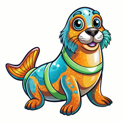 sealion cartoon