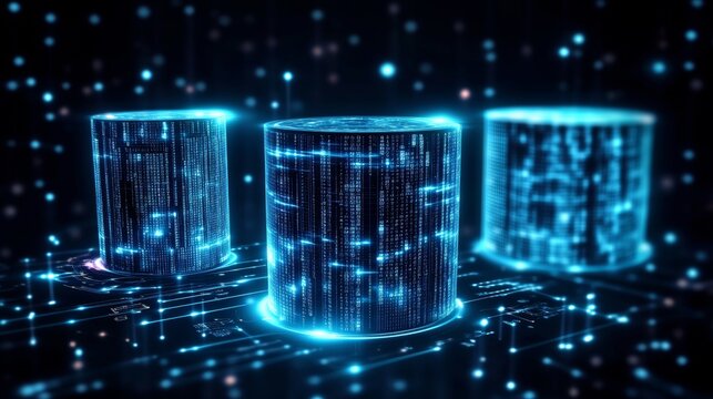 Interconnected Databases with Data Columns and Information on System Security and AI Integration