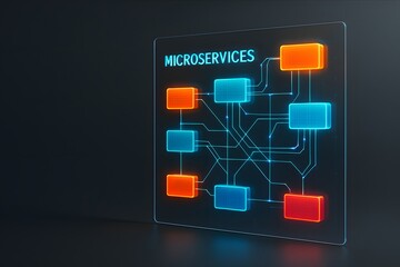 Digital Microservices Architecture with Tech Nodes for Software Presentations