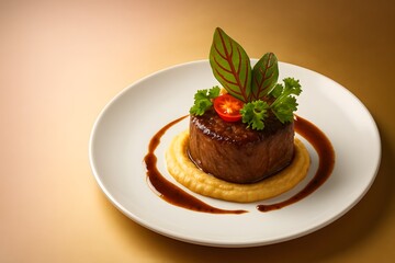 Gourmet Elegance with Fine Dining and Upscale Presentation for Food Blogs