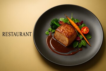 Gourmet Dining Elegance with Fine Cuisine and Upscale Ambiance for Food Blogs