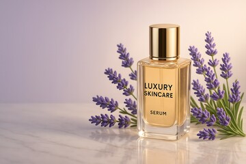 Lavender Luxury Skincare with Premium Ingredients for Beauty Marketing