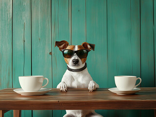 Cool Dog's Coffee Break