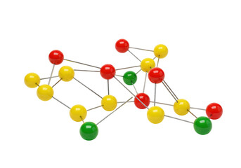 Isolated Connected Push Pins Network