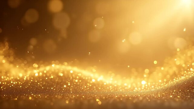 Abstract Golden Award Background
