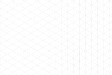 Clean minimal abstract technical geometric pattern featuring a subtle light gray isometric triangular grid arrangement perfect for modern digital design backgrounds and