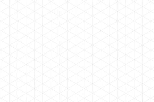 Clean minimal abstract technical geometric pattern featuring a subtle light gray isometric triangular grid arrangement perfect for modern digital design backgrounds and