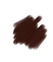 Simple dark brown scribble elements 