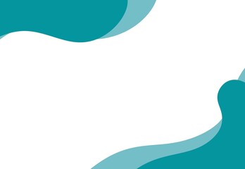 vector illustration of an abstract background with wave motif green