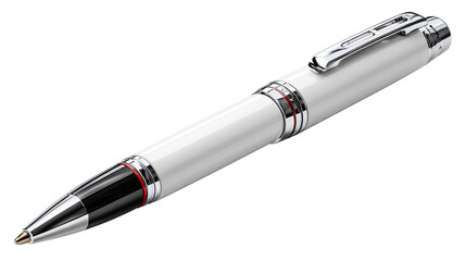 Elegance in Precision: A sleek, high-end pen of classic design. A symbol of craftsmanship and attention to detail, against a timeless background.