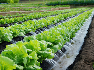 Hydroponic Lettuce Farm: Sustainable Agriculture in Action