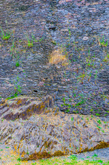 old stone wall