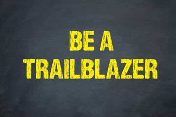 Be a Trailblazer	
