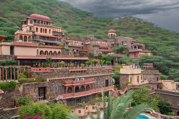Beautiful combination of Mughal & Rajputana Architecture carved in Stone