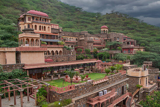 Beautiful combination of Mughal & Rajputana Architecture carved in Stone