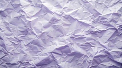Obraz premium Crumpled lilac paper texture creates an abstract background with a rough and wrinkled surface