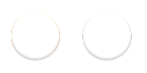 Liquid glass iphone interface isolated on transparent background. ui light frame rectangle banner with shine stroke. Control center widget for smartphone and web app and UI