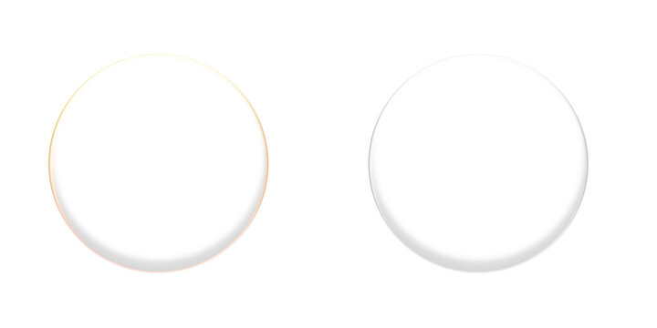 Liquid glass iphone interface isolated on transparent background. ui light frame rectangle banner with shine stroke. Control center widget for smartphone and web app and UI