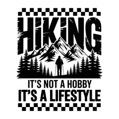 Hiking Lover Tshirt, Mountain vector shirt