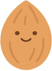 Obraz premium Cute Nut Illustration 