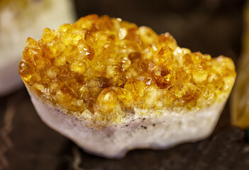 Ein Achat, Edelstein, Kristal.