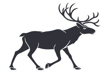 deer silhouette vector