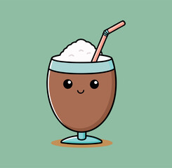 illustration of a glass of juice