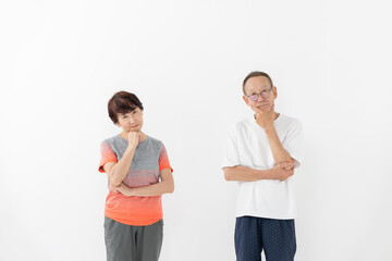 シニア夫婦　ポートレート