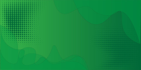 Full Gradient Green Background with Dynamic Dot Pattern