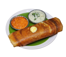 ghee roast dosa with chutney