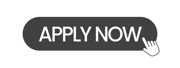 Apply Now Button Web Banner – Speech Bubble Icon for Online CTA