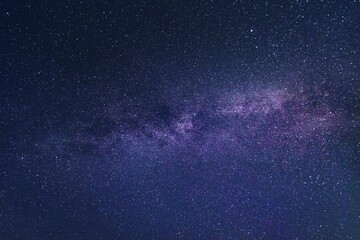 Night Star Dance , Close-up of the Milky Way