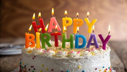 Happy birthday cake
