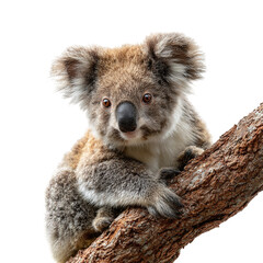 Koala Bear on Branch: Australian Wildlife Photography