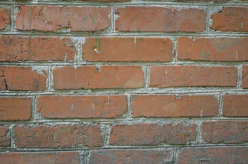 Brick wall close-up	