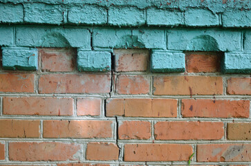 Brick wall close-up	