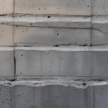 Rough concrete wall texture, gray tones, high detail