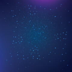 the night starry sky as a background space.