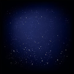 Fototapeta premium a dark night sky filled with numerous small bright stars scattered throughout the background.