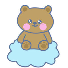 teddy bear on a white background