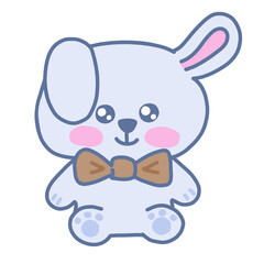 cute bunny lovely kawaii cartoon 