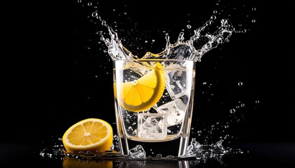 orange juice splash