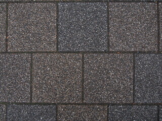 正方形の灰色の石畳のテクスチャ