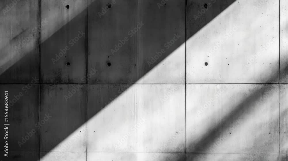 Poster a close-up shot of a rough-textured concrete wall in monochrome