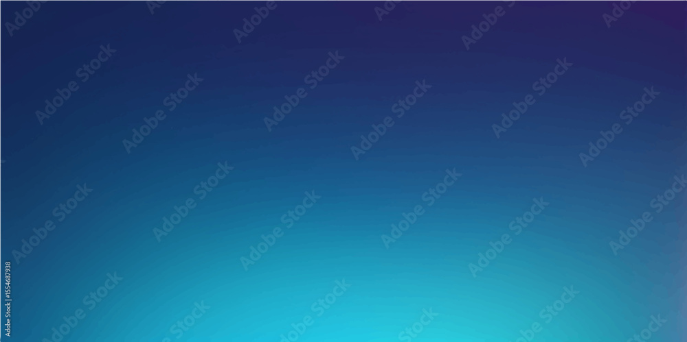 Wall mural soft gradient blue design with glowing bokeh pattern for an abstract digital banner