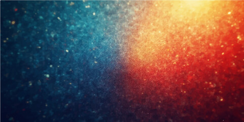 Red-tinged water droplets on glass evoke a cosmic design of glowing stars in a night sky